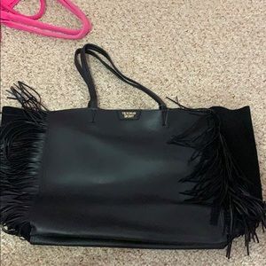 Victoria Secret tote bag with fringes